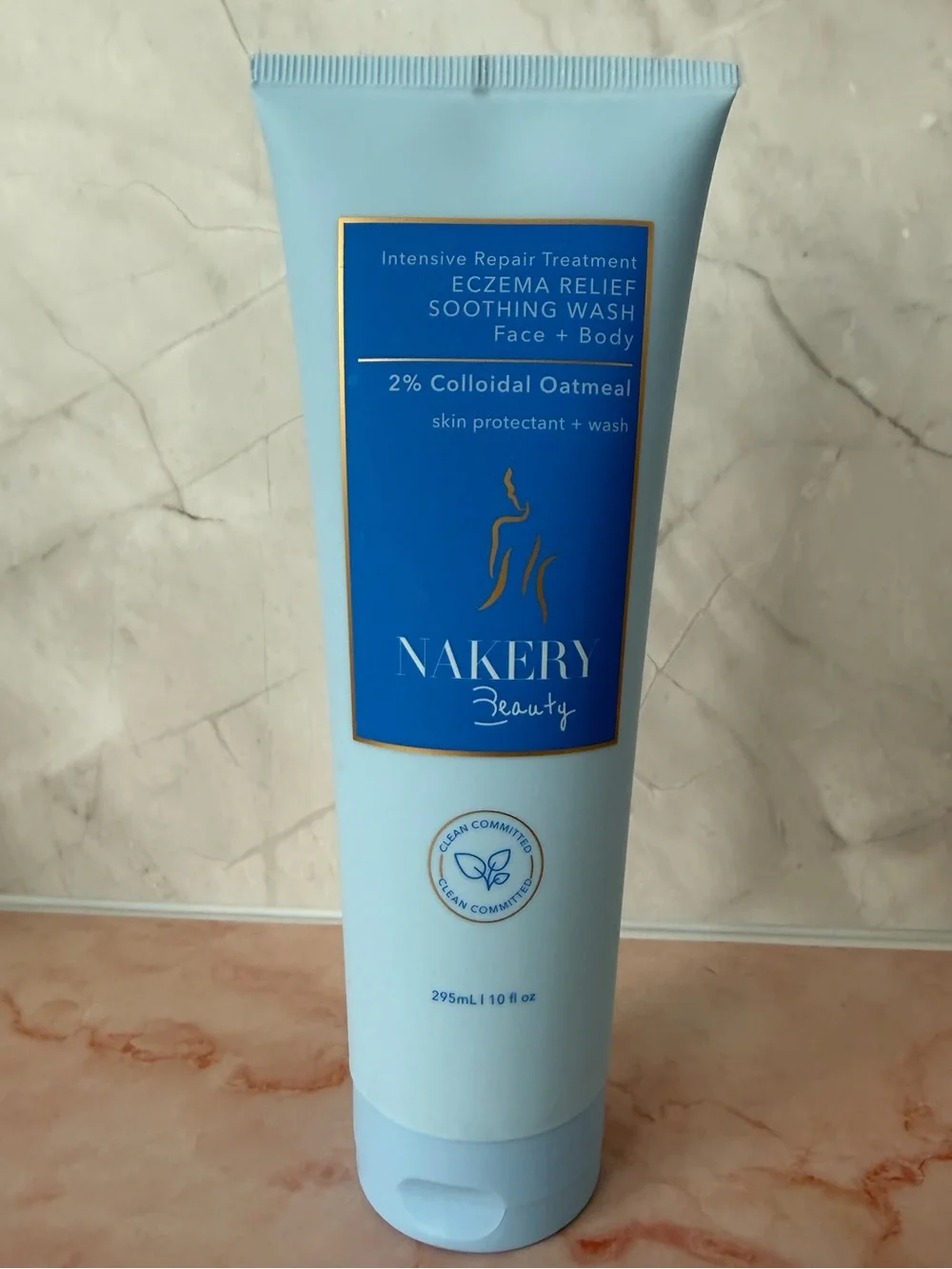 Nakery Beauty | Eczema Relief Soothing Face & Body Wash | 295mL